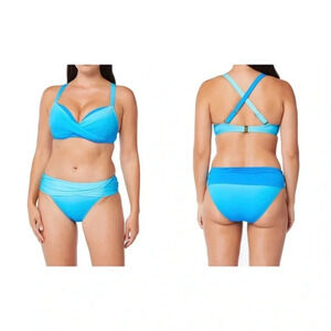 Bleu Rod Beattie Coast To Coast Underwire Molded Bikini Top and Bottom